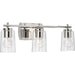 Progress Lighting Adley Collection Three-Light Bath And Vanity (P300156-104)
