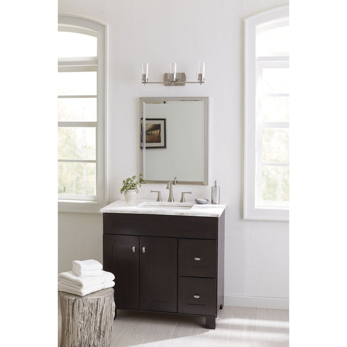 Progress Lighting Adley Collection Three-Light Bath And Vanity (P300156-104)
