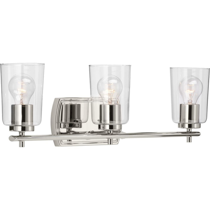 Progress Lighting Adley Collection Three-Light Bath And Vanity (P300156-104)