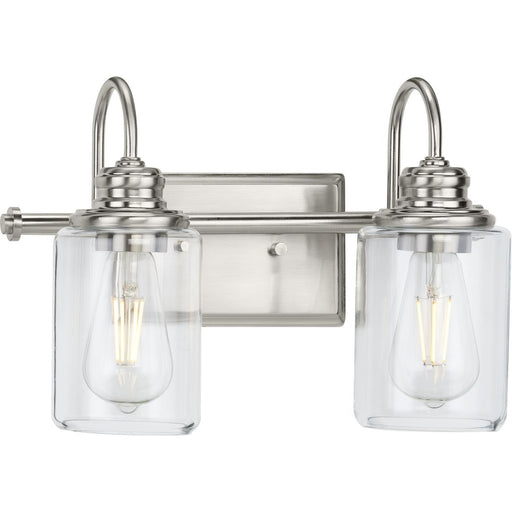 Progress Lighting Aiken Collection 2 Light 60W Medium Base Bath And Vanity Fixture (P300321-009)