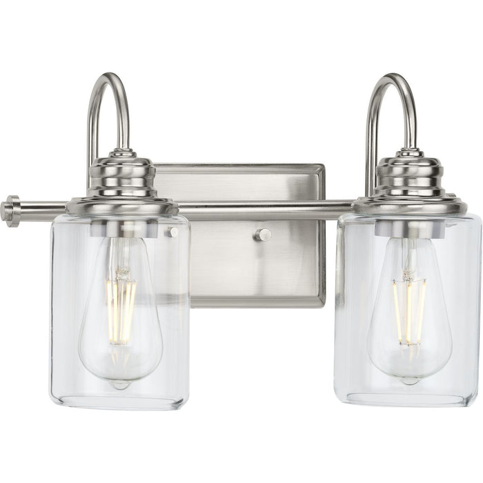 Progress Lighting Aiken Collection 2 Light 60W Medium Base Bath And Vanity Fixture (P300321-009)