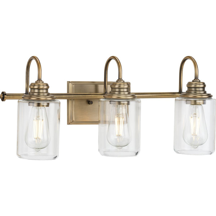 Progress Lighting Aiken Collection 3 Light 60W Medium Base Bath And Vanity Fixture (P300322-163)