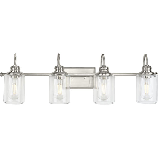 Progress Lighting Aiken Collection 4 Light 60W Medium Base Bath And Vanity Fixture (P300323-009)