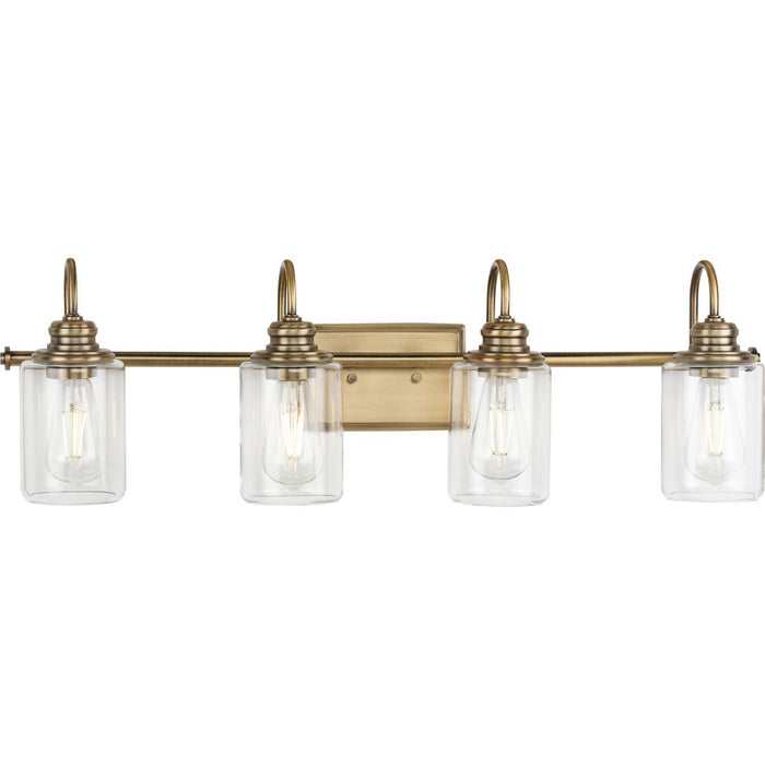 Progress Lighting Aiken Collection 4 Light 60W Medium Base Bath And Vanity Fixture (P300323-163)