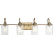 Progress Lighting Aiken Collection 4 Light 60W Medium Base Bath And Vanity Fixture (P300323-163)