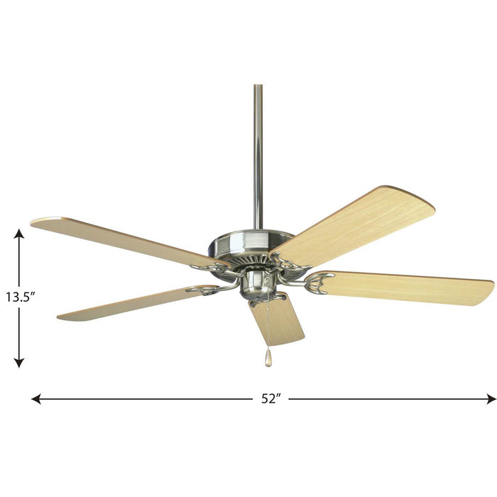 Progress Lighting Air Pro Collection 52 Inch Ceiling Fan (P250066-009)