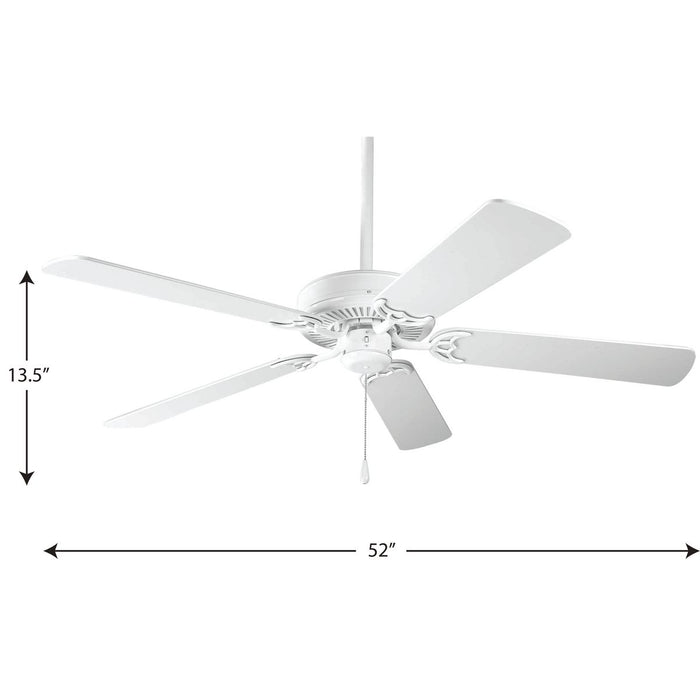 Progress Lighting Air Pro Collection 52 Inch Ceiling Fan (P250066-030)