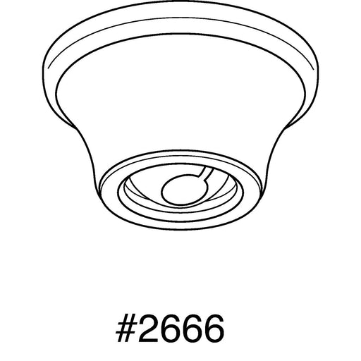 Progress Lighting AirPro Ceiling Fan Accessory White Canopy (P2666-30)