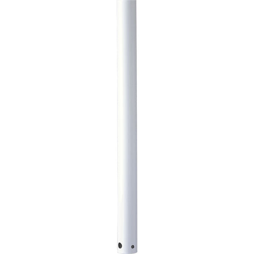 Progress Lighting AirPro Collection 12 Inch Ceiling Fan Down Rod In White (P2603-28)