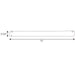 Progress Lighting AirPro Collection 36 Inch Ceiling Fan Down Rod In White (P2606-28)