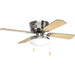 Progress Lighting AirPro Collection 42 Inch Four-Blade Hugger Ceiling Fan (P2524-09)