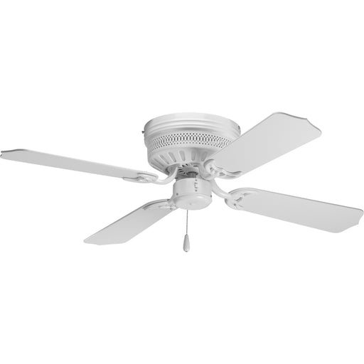 Progress Lighting AirPro Collection 42 Inch Four-Blade Hugger Ceiling Fan (P2524-30)