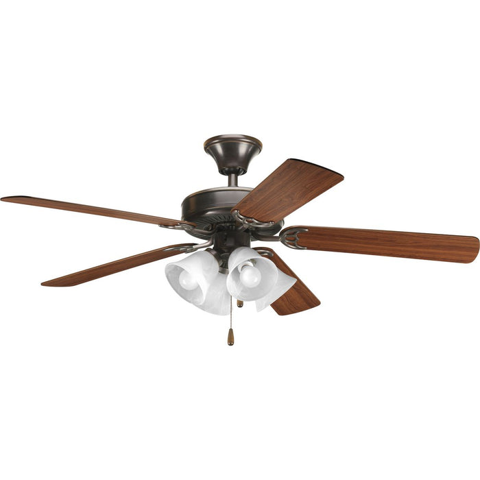 Progress Lighting AirPro Collection 52 Inch Five-Blade Ceiling Fan (P2501-20)
