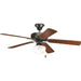 Progress Lighting AirPro Collection 52 Inch Five-Blade Ceiling Fan (P2501-20)