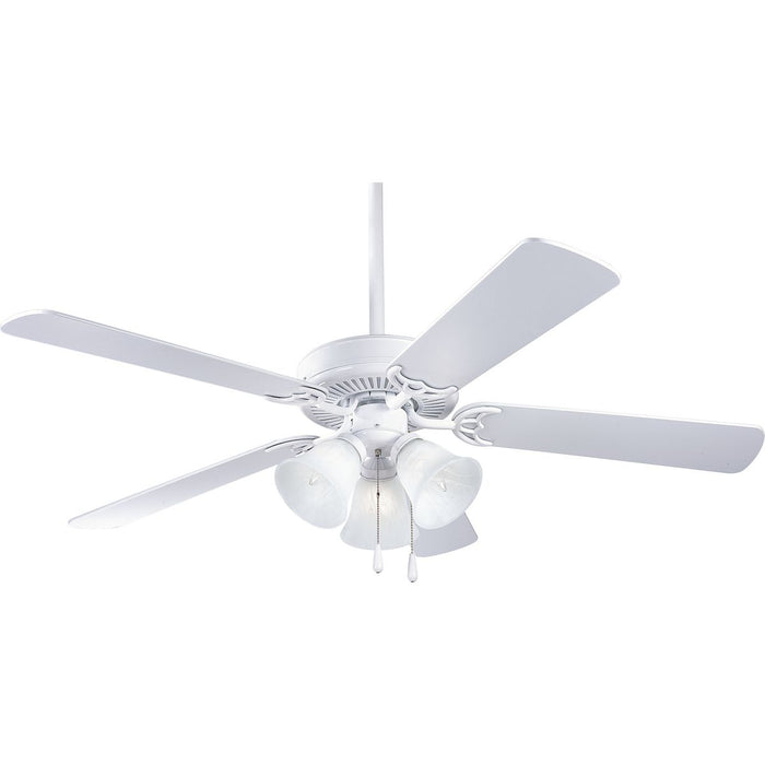 Progress Lighting AirPro Collection 52 Inch Five-Blade Ceiling Fan (P2501-30)