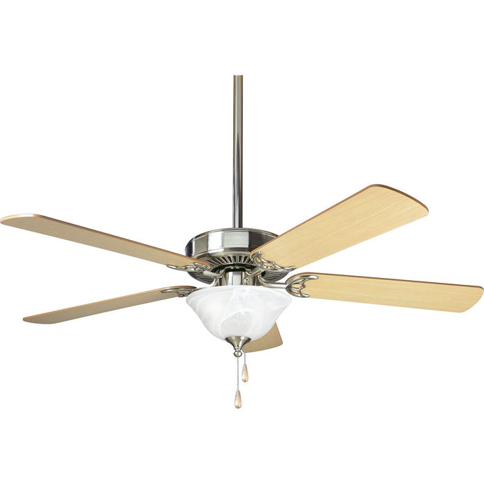 Progress Lighting AirPro Collection 52 Inch Five-Blade Ceiling Fan (P2501-30)