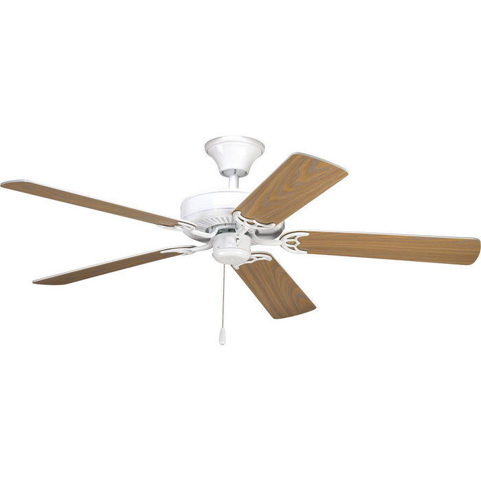 Progress Lighting AirPro Collection 52 Inch Five-Blade Ceiling Fan (P2501-30)
