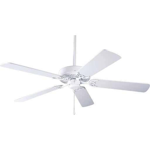 Progress Lighting AirPro Collection 52 Inch Five-Blade Ceiling Fan (P2501-30W)