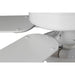 Progress Lighting AirPro Collection 52 Inch Five-Blade Ceiling fan With White Etched Light Kit 3000K (P2599-30)