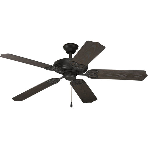 Progress Lighting AirPro Collection 52 Inch Five-Blade Indoor/Outdoor Ceiling Fan (P2502-80)