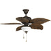 Progress Lighting AirPro Collection 52 Inch Five-Blade Indoor/Outdoor Ceiling Fan (P2526-20)
