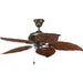 Progress Lighting AirPro Collection 52 Inch Five-Blade Indoor/Outdoor Ceiling Fan (P2526-20)