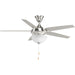 Progress Lighting AirPro Collection 54 Inch Five-Blade Fan (P2530-09)