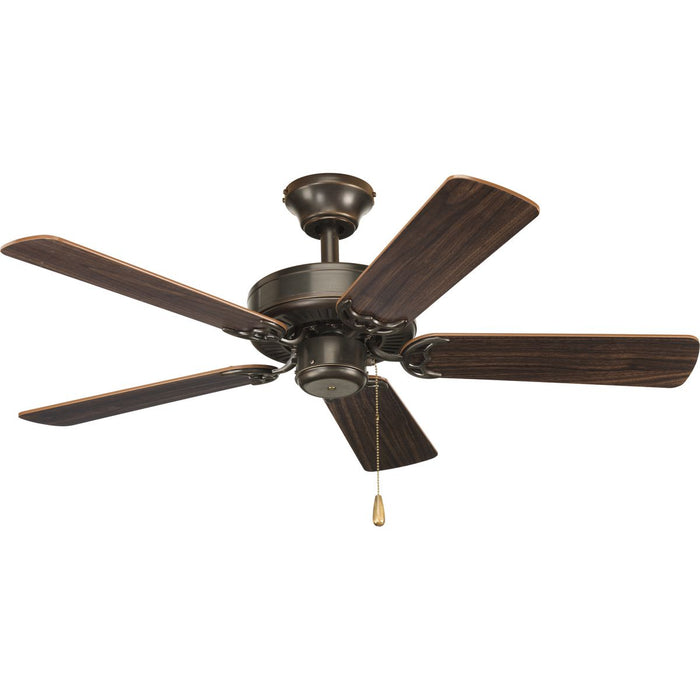 Progress Lighting AirPro Collection Builder 42 Inch 5-Blade Ceiling Fan (P2500-20)