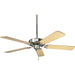Progress Lighting AirPro Collection Builder 52 Inch 5-Blade Ceiling Fan (P2501-09)