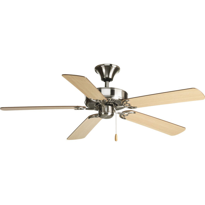 Progress Lighting AirPro Collection Builder 52 Inch 5-Blade Ceiling Fan (P2501-09)