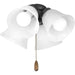 Progress Lighting AirPro Collection Four-Light Ceiling Fan Light 3000K (P2610-143WB)