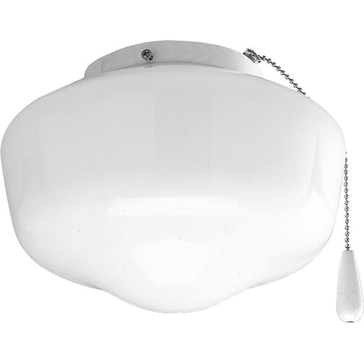 Progress Lighting AirPro Collection One-Light Ceiling Fan Light 3000K (P2601-30WB)