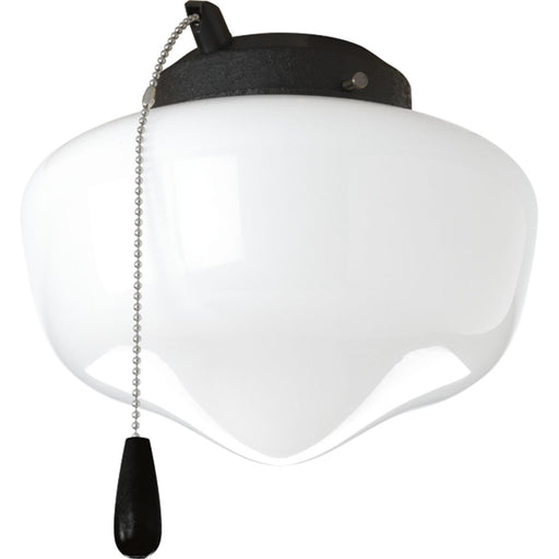 Progress Lighting AirPro Collection One-Light Ceiling Fan Light 3000K (P2601-80WB)