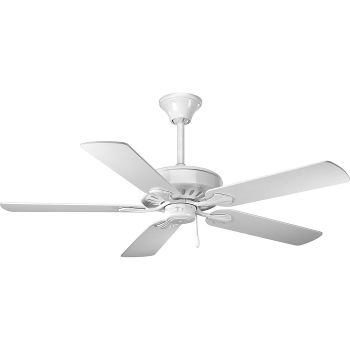 Progress Lighting AirPro Collection Performance 52 Inch Five-Blade Ceiling Fan (P2503-30W)