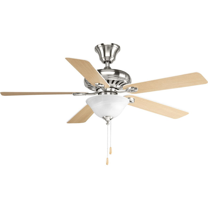 Progress Lighting AirPro Collection Signature 52 Inch Five-Blade Ceiling Fan (P2521-09)