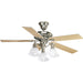 Progress Lighting AirPro Collection Signature 52 Inch Five-Blade Ceiling Fan (P2521-09)
