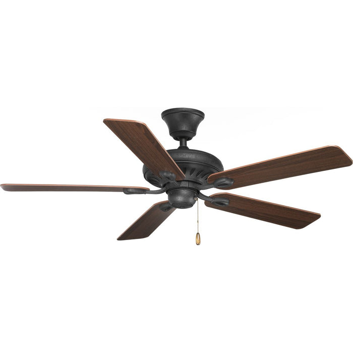 Progress Lighting AirPro Collection Signature 52 Inch Five-Blade Ceiling Fan (P2521-80)