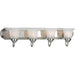 Progress Lighting Alabaster Glass Four-Light Bath And Vanity (P3054-09)