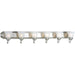 Progress Lighting Alabaster Glass Six-Light Bath And Vanity (P3056-09)