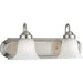 Progress Lighting Alabaster Glass Two-Light Bath And Vanity (P3052-09)