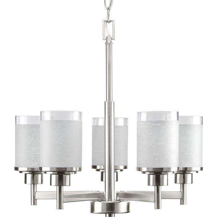 Progress Lighting Alexa Collection Five-Light Chandelier (P4459-09)