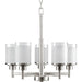 Progress Lighting Alexa Collection Five-Light Chandelier (P4459-09)