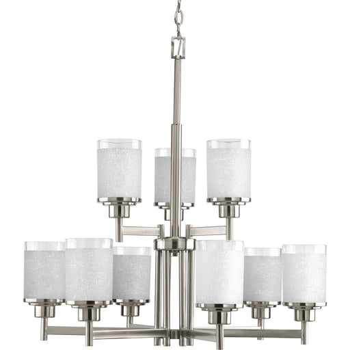 Progress Lighting Alexa Collection Nine-Light Two-Tier Chandelier (P4626-09)