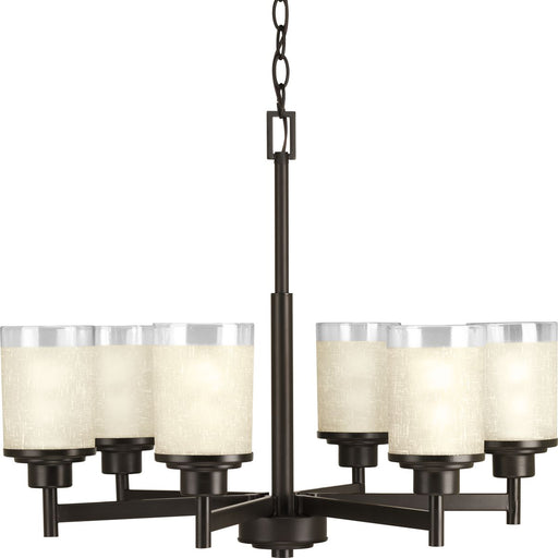 Progress Lighting Alexa Collection Six-Light Chandelier (P4758-20)