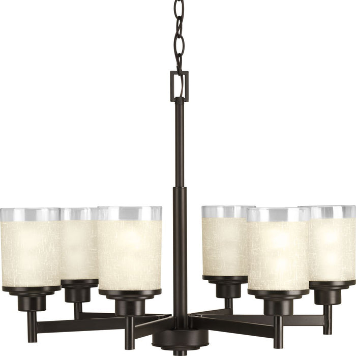 Progress Lighting Alexa Collection Six-Light Chandelier (P4758-20)