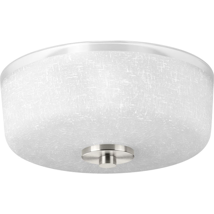 Progress Lighting Alexa Collection Two-Light 12-1/4 Inch Flush Mount (P3620-09)