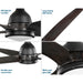 Progress Lighting Alleron Collection 56 Inch 4-Blade Ceiling Fan With Light (P250009-182-30)