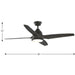 Progress Lighting Alleron Collection 56 Inch 4-Blade Ceiling Fan With Light (P250009-182-30)