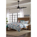 Progress Lighting Alleron Collection 56 Inch 4-Blade Ceiling Fan With Light (P250009-182-30)