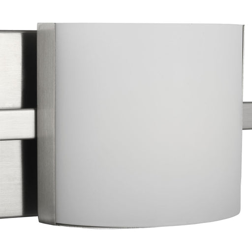 Progress Lighting Arch LED Collection Brushed Nickel Three-Light LED Bath 3000K (P300291-009-30)